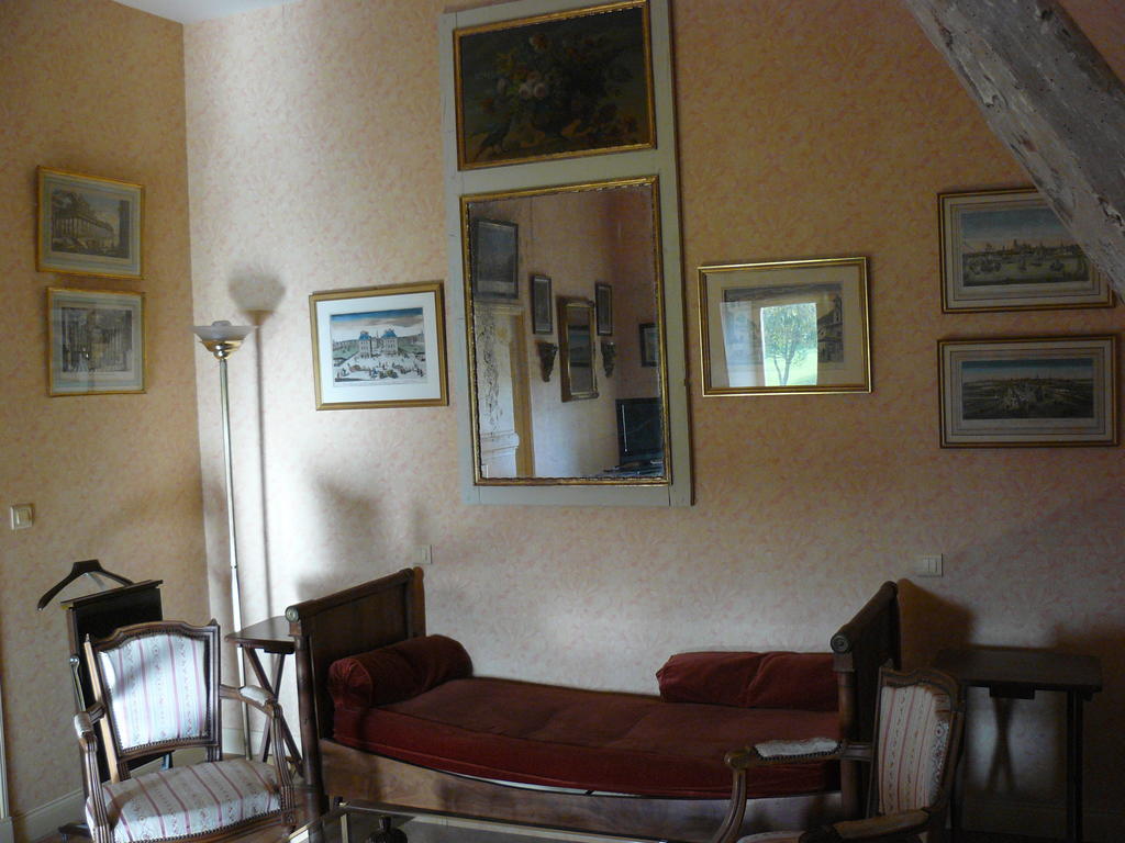 Bed and Breakfast Manoir Du Bois Noblet Louerre Exteriér fotografie