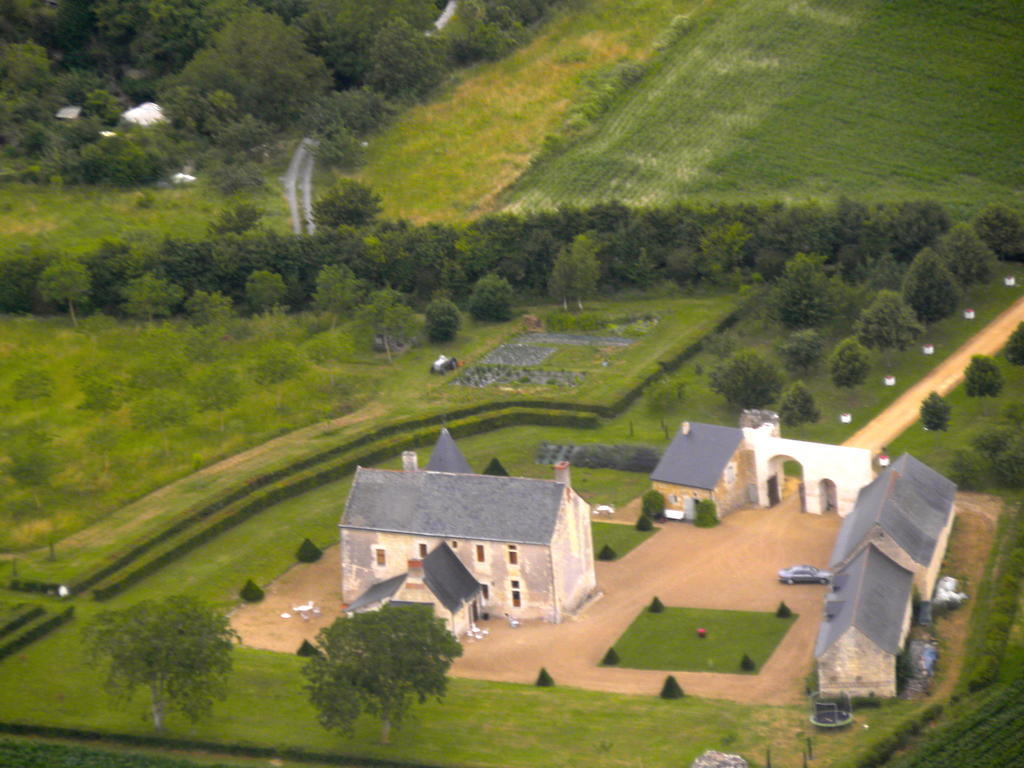 Bed and Breakfast Manoir Du Bois Noblet Louerre Exteriér fotografie