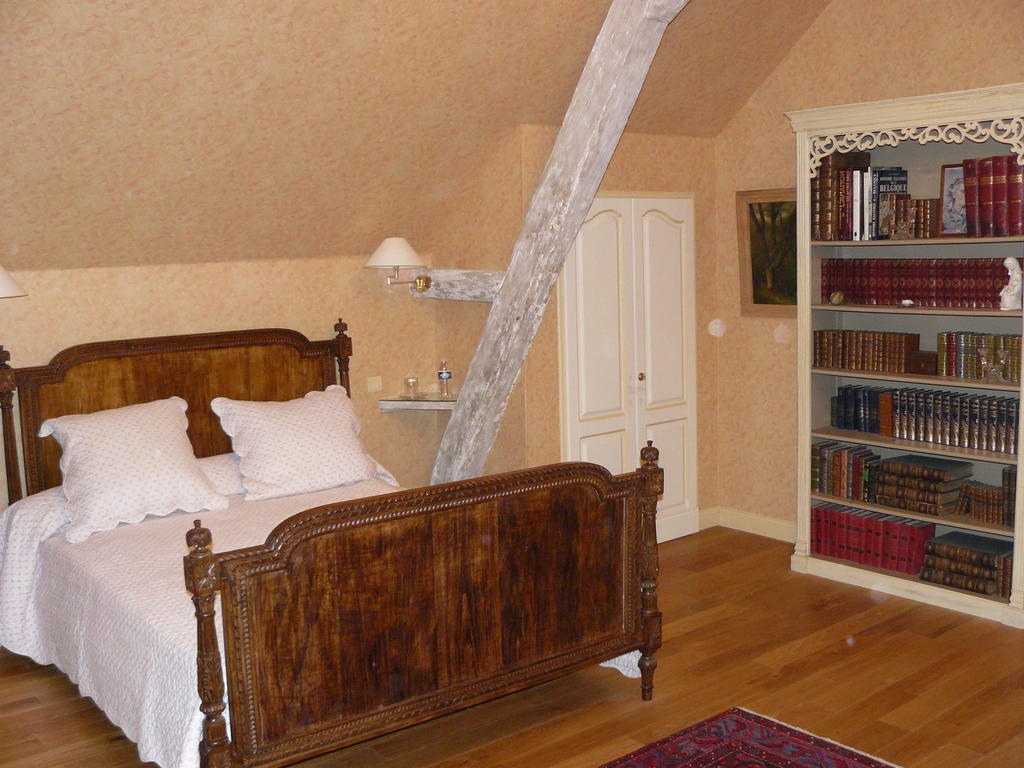 Bed and Breakfast Manoir Du Bois Noblet Louerre Pokoj fotografie