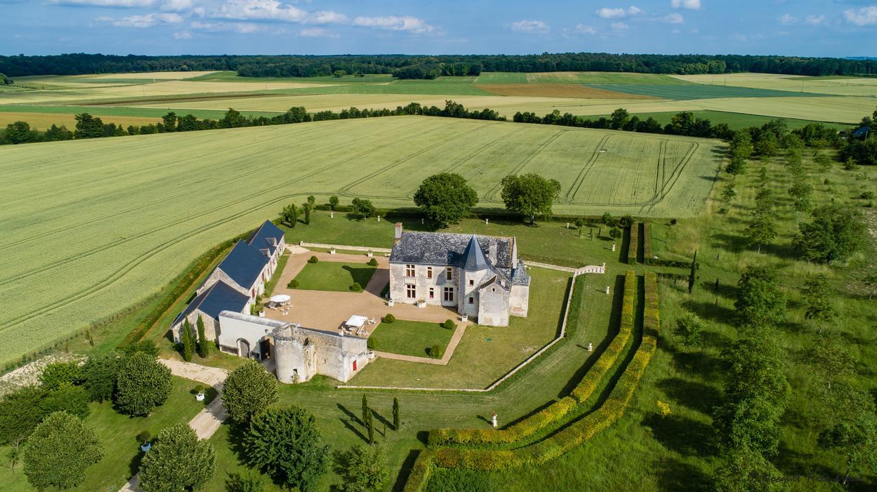 Bed and Breakfast Manoir Du Bois Noblet Louerre Exteriér fotografie