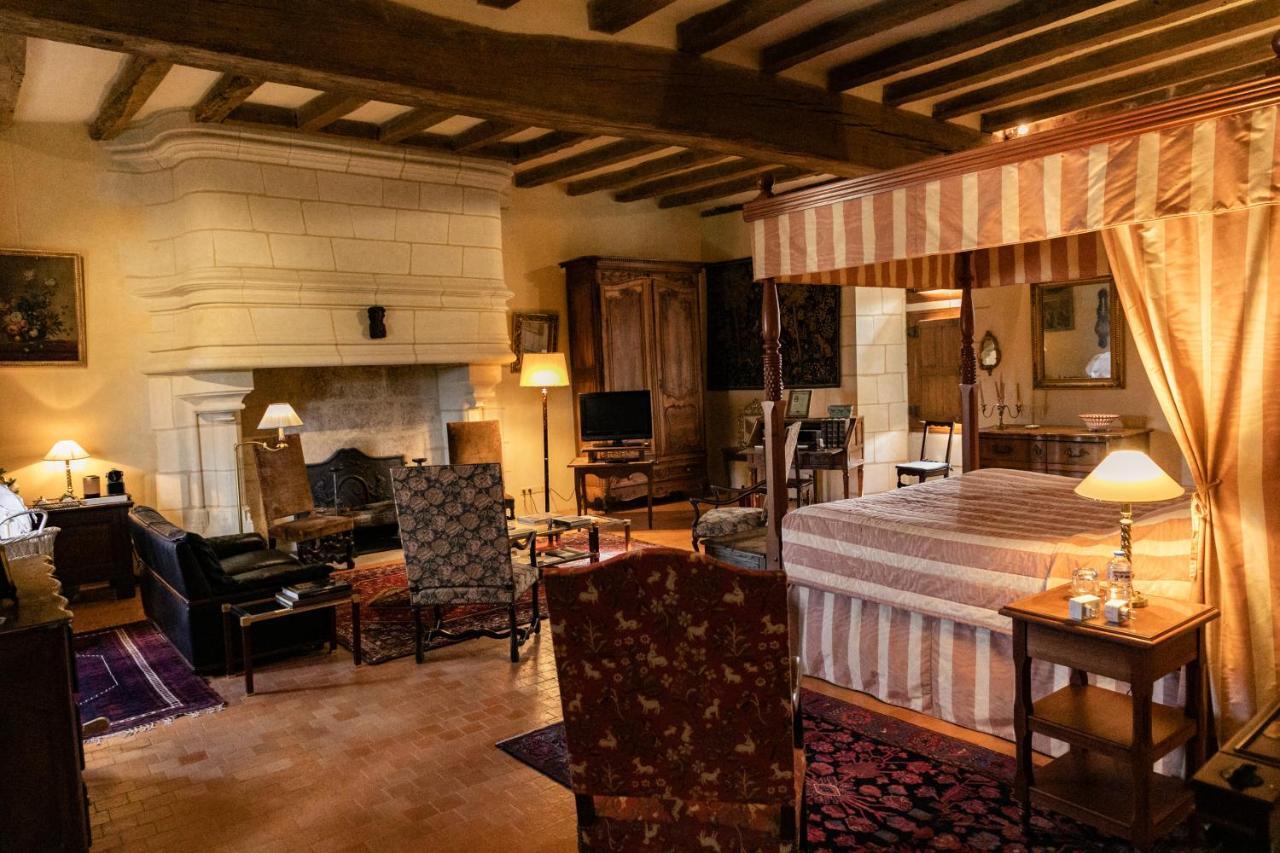 Bed and Breakfast Manoir Du Bois Noblet Louerre Exteriér fotografie
