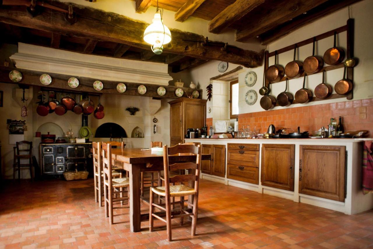 Bed and Breakfast Manoir Du Bois Noblet Louerre Exteriér fotografie