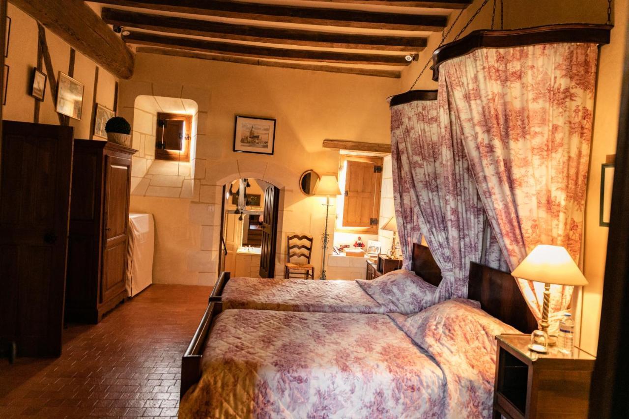 Bed and Breakfast Manoir Du Bois Noblet Louerre Exteriér fotografie